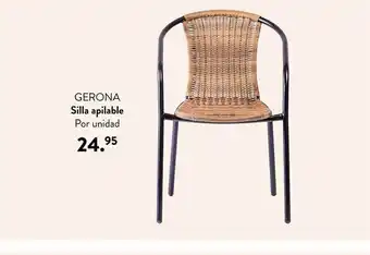 Gerona silla apilable