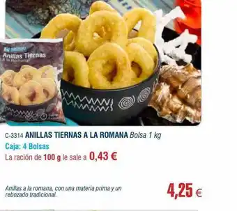 Abordo Anillas tiernas a la romana oferta
