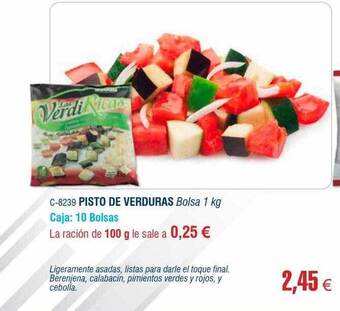 Abordo Pisto de verduras oferta
