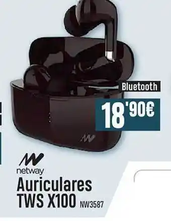 Beep Netway auriculares tws x100 oferta