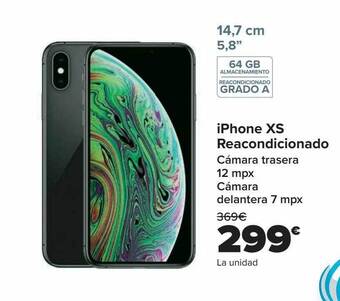 Carrefour Iphone xs reacondicionado oferta