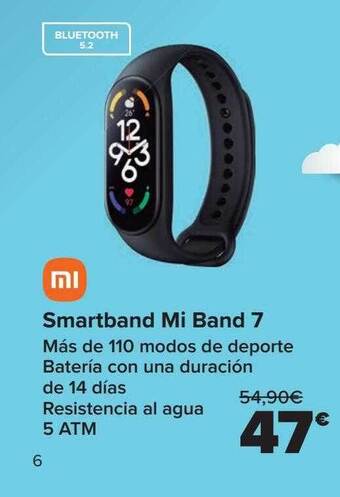 Carrefour Smartband mi band 7 oferta