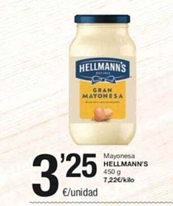 SPAR Mayonesa hellmann's oferta