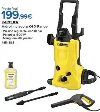 Costco Karcher hidrolimpiadora k4 x-range oferta
