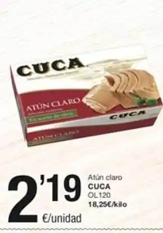 SPAR Atún claro cuca ol120 oferta