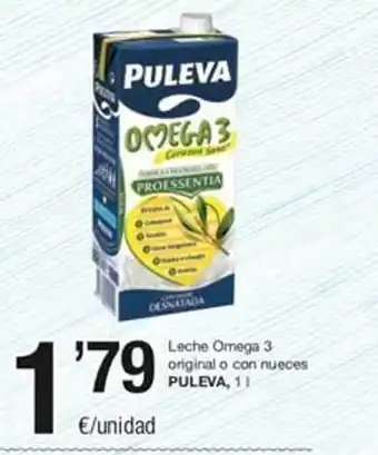 SPAR Leche omega 3 original o con nueces puleva oferta