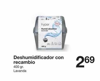 Zeeman Deshumidificador con recambio oferta