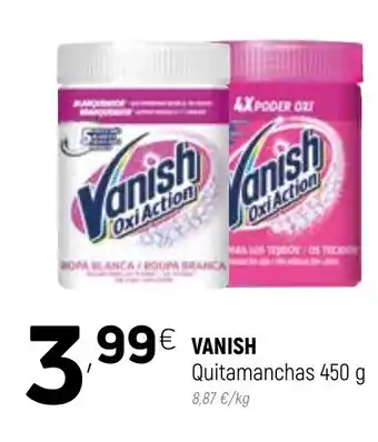 Coviran Vanish Quitamanchas 450g oferta
