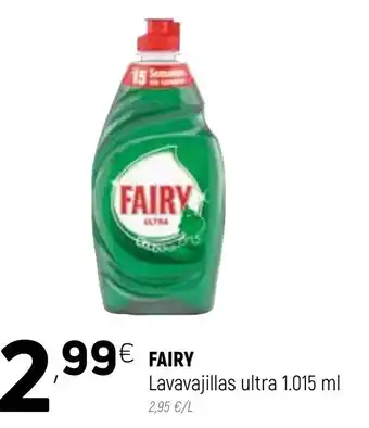 Coviran Fairy Lavavajillas ultra 1.015ml oferta