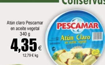 FROIZ Atún Claro Pescamar En Aceite Vegetal 340 g oferta