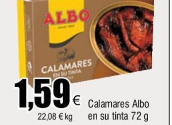 FROIZ Calamares Albo En Su Tinta 72 g oferta