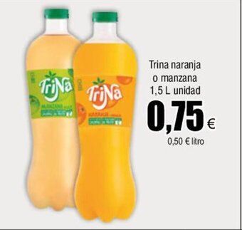 FROIZ Trina Naranja O Manzana 1,5 L Unidad oferta