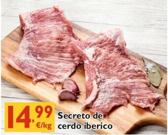Supermercados La Despensa Secreto de cerdo ibérico oferta