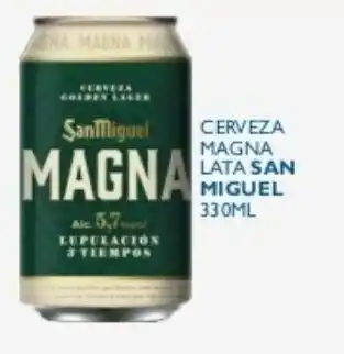 Supermercados La Despensa San Miguel Cerveza magna Lata 330ml oferta