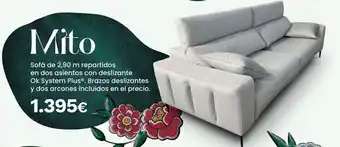 OKSofas Sofá mito oferta