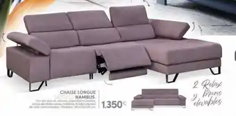 MyMobel Chaise longue relax oferta