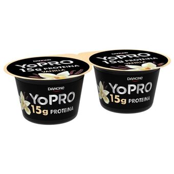 FROIZ Yopro danone plátano y crema de cacahuete, sabor vainilla o stracciatella oferta