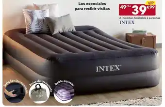 GiFi Incorporado inflador bolsa de transporte intex doble los esenciales para recibir visitas espesor intex 49€99 vip oferta