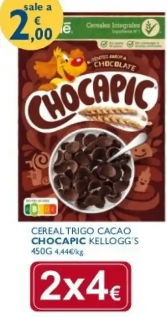 Supermercados La Despensa Chocapic Cereal Trigo Cacao Kellogg's 450g oferta