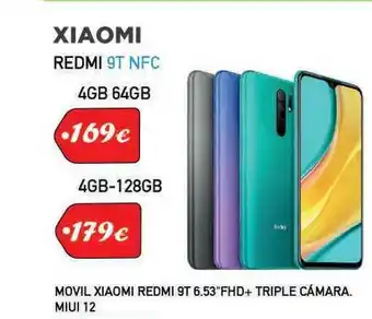 Microsshop Xiaomi Redmi 9t Nfc 4GB 64GB oferta