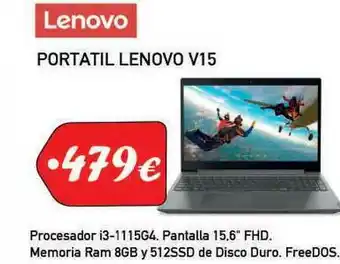 Microsshop Lenovo Portatil V15 oferta