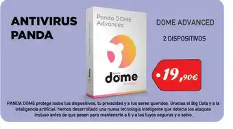 Microsshop Panda Dome Advanced Antivirus oferta