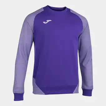 Joma Sudadera hombre essential ii morado blanco oferta
