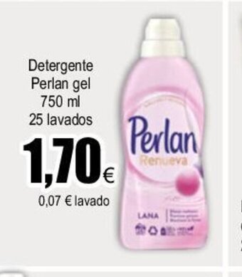 FROIZ Detergente perlan gel 750ml 25 lavados oferta
