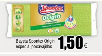 FROIZ Bayeta spontex origin especial posavajillas oferta