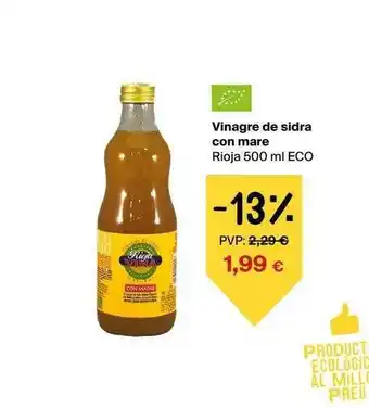 Rioja Vinagre De Sidra Con Mare 500ml ECO