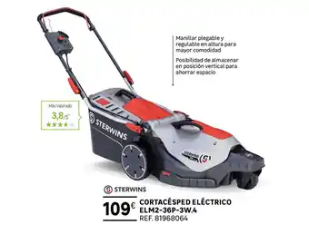 Leroy Merlin Sterwins Cortacésped Eléctrico Elm2-36p-3w.4 oferta