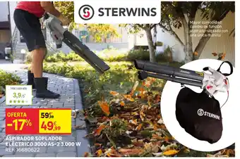 Leroy Merlin Aspirador Soplador Eléctrico 3000 As-2 3.000 W oferta