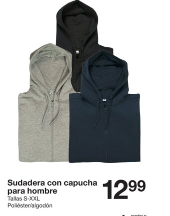 Zeeman Sudadera con capucha para hombre oferta