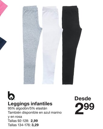 Zeeman Leggings infantiles oferta