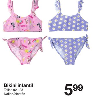 Zeeman Bikini infantil oferta