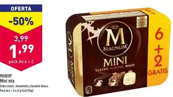 ALDI Magnum Mini mix Pack de 6 + 2 x 44 g oferta