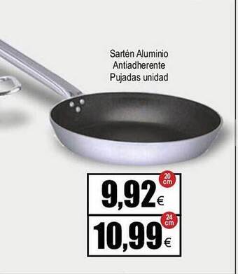FROIZ Sartén aluminio antiadherente pujadas unidad oferta