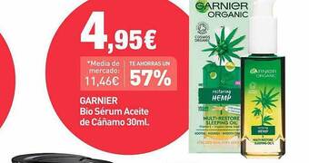 PrimaPrix Garnier bio sérum aceite de cáñamo 30ml oferta