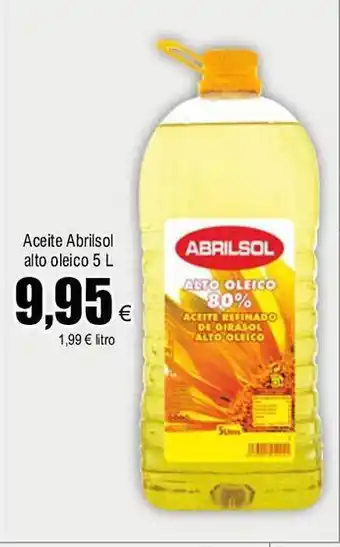 FROIZ Aceite abrilsol alto aleico oferta