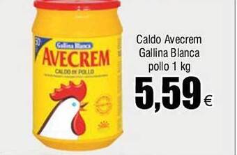 FROIZ Caldo avecrem gallina blanca pollo oferta