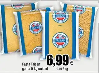 FROIZ Pasta faisán gama unidad oferta