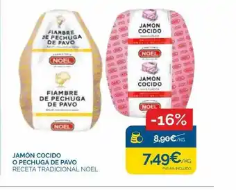 Supermercados La Despensa Jamón cocido o pechuga de pavo oferta