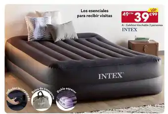 GiFi Colchón hinchable 2 personas intex oferta