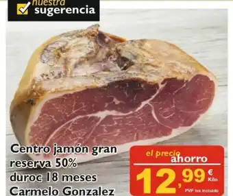 Supermercados La Despensa Centro jamón gran reserva 50% oferta