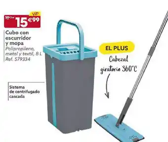 GiFi Cubo con escurridor y mopa oferta