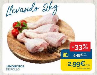 Cash Ecofamilia Jamoncitos de pollo oferta