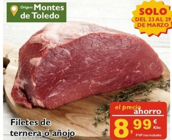 Supermercados La Despensa Filetes de ternera ó añojo oferta