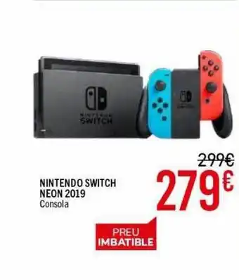 Nintendo switch neon 2019