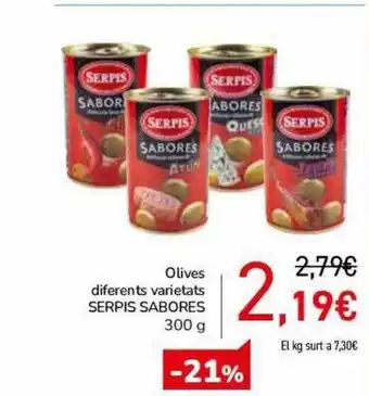 Andorra 2000 Olives diferents varietats serpis sabores oferta
