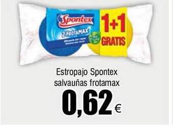 FROIZ Estropajo spontex salvauñas frotamax oferta